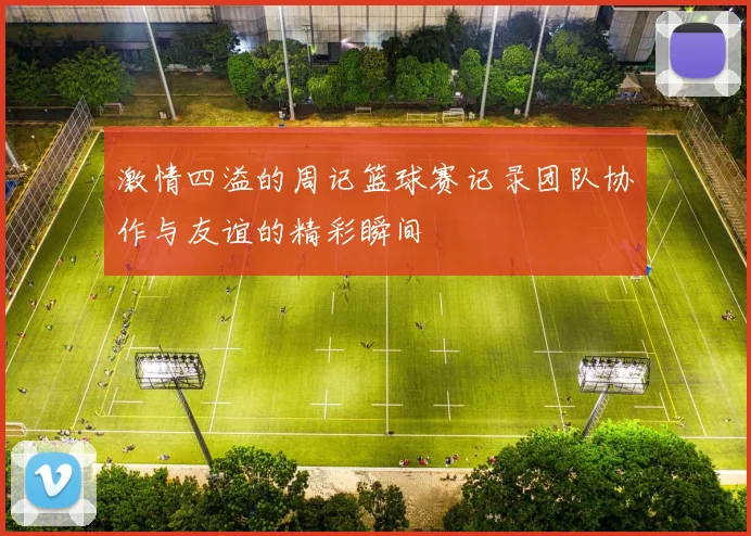 激情四溢的周记篮球赛记录团队协作与友谊的精彩瞬间